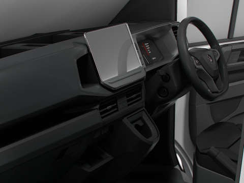 VW Crafter Van MWB HR HQInterior 2025 UKspec 3D 模型