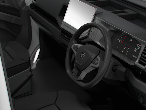 VW Crafter Van MWB HR HQInterior 2025 UKspec 3D 模型
