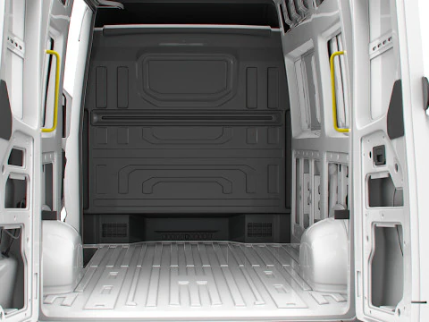 VW Crafter Van MWB HR HQInterior 2025 UKspec 3D Model