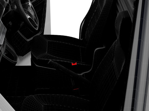 VW Crafter Van MWB HR HQInterior 2025 UKspec 3D 模型