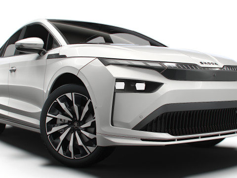Skoda Enyaq Coupe 85x 2026 Modèle 3D