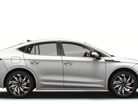 Skoda Enyaq Coupe 85x 2026 3D Model