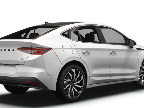 Skoda Enyaq Coupe 85x 2026 3D Model