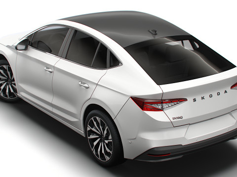 Skoda Enyaq Coupe 85x 2026 3D Model