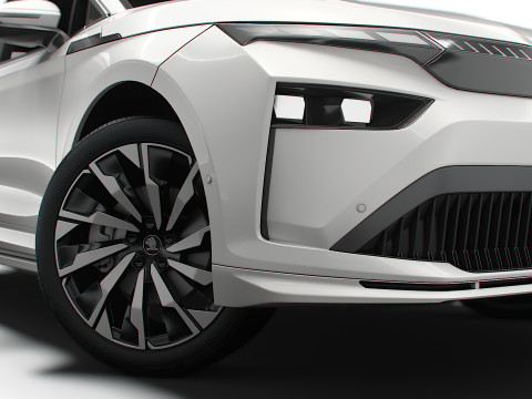 Skoda Enyaq Coupe 85x 2026 3D Model