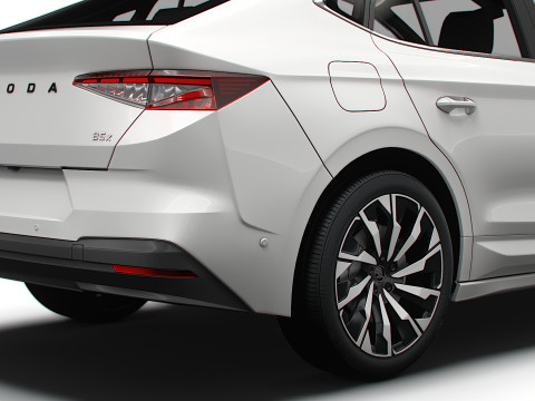 Skoda Enyaq Coupe 85x 2026 3D Model