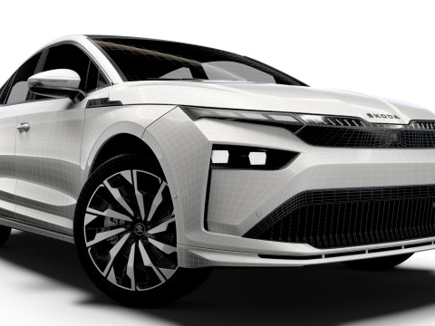 Skoda Enyaq Coupe 85x 2026 3D Model