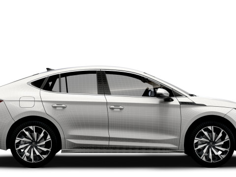 Skoda Enyaq Coupe 85x 2026 3D Model