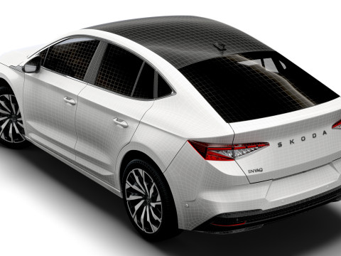 Skoda Enyaq Coupe 85x 2026 3D Model