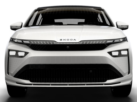 Skoda Enyaq Coupe 85x 2026 3D Model