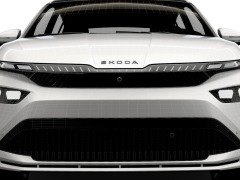 Skoda Enyaq Coupe 85x 2026 3D Model