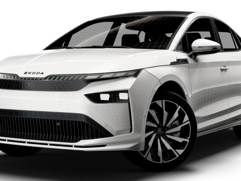 Skoda Enyaq Coupe 85x 2026 3D Model