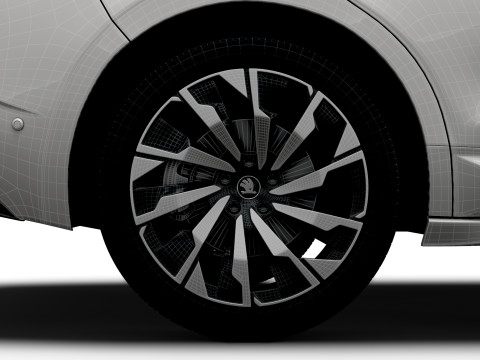 Skoda Enyaq Coupe 85x 2026 3D Model