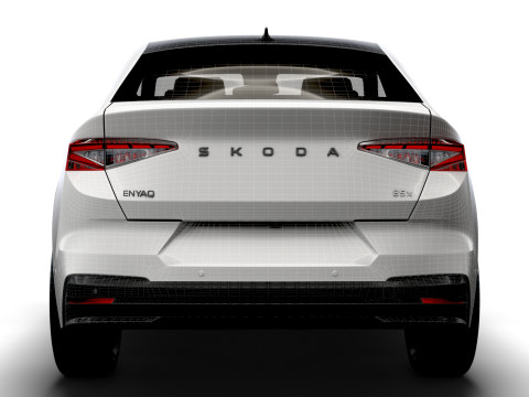 Skoda Enyaq Coupe 85x 2026 3D Model