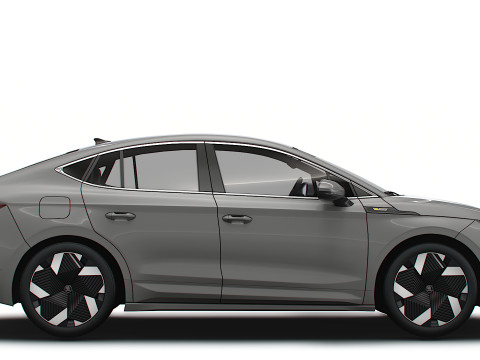 Skoda Enyaq Coupe RS 2026 3D मॉडल
