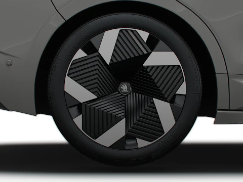 Skoda Enyaq Coupe RS 2026 3D Model