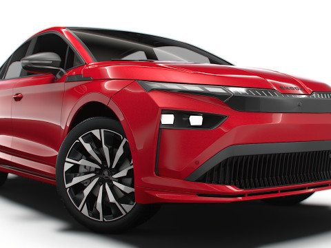 Skoda Enyaq Coupe Sportline 2026 Modèle 3D