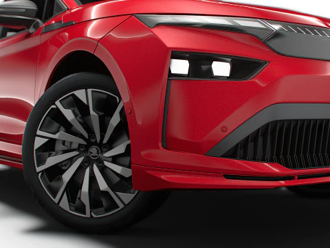 Skoda Enyaq Coupe Sportline 2026 3D Model
