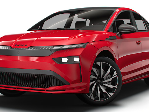 Skoda Enyaq Coupe Sportline 2026 3Dモデル