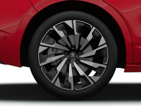 Skoda Enyaq Coupe Sportline 2026 3D Model