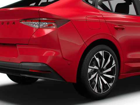 Skoda Enyaq Coupe Sportline 2026 3D Model