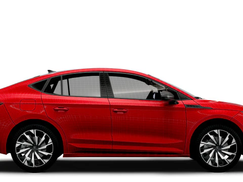 Skoda Enyaq Coupe Sportline 2026 3D Model