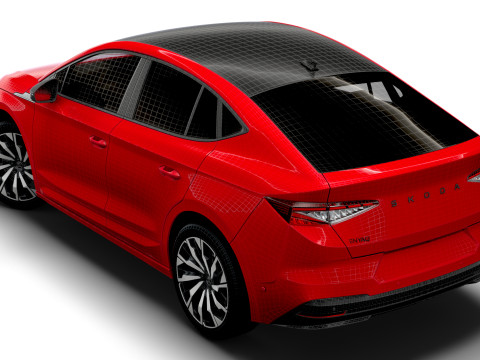 Skoda Enyaq Coupe Sportline 2026 3Dモデル