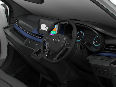 Maxus eDeliver 7 L1H1 HQ Interior 2026 3D Model