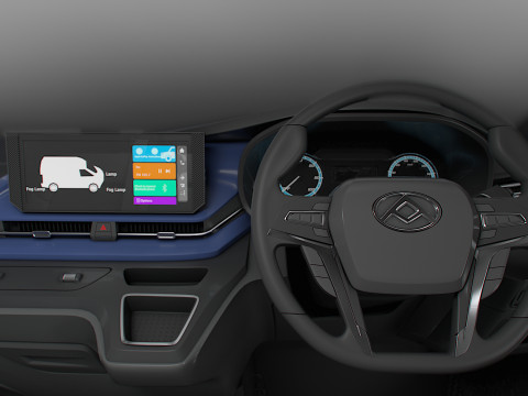Maxus eDeliver 7 L1H1 HQ Interior 2026 Modèle 3D