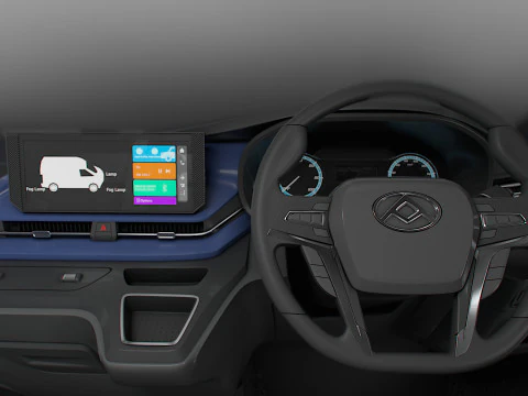 Maxus eDeliver 7 L1H1 HQ Interior 2026 3D Model