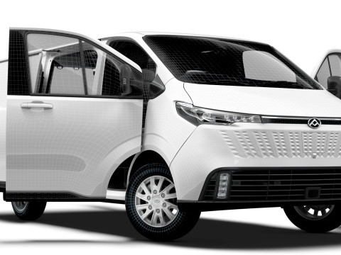 Maxus eDeliver 7 L1H1 HQ Interior 2026 Modèle 3D