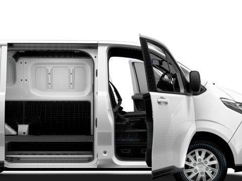 Maxus eDeliver 7 L1H1 HQ Interior 2026 Modèle 3D