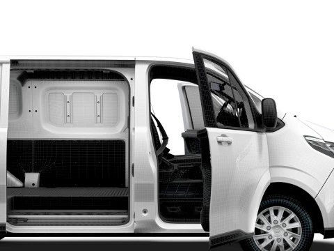 Maxus eDeliver 7 L1H1 HQ Interior 2026 3D Model