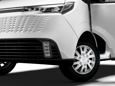Maxus eDeliver 7 L1H1 HQ Interior 2026 Modèle 3D