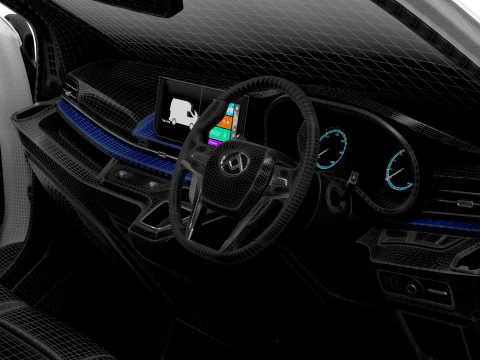Maxus eDeliver 7 L1H1 HQ Interior 2026 3D Model