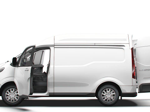 Maxus eDeliver 7 L1H2 HQ Interior 2026 3D Model