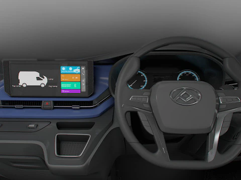 Maxus eDeliver 7 L1H2 HQ Interior 2026 3D Model