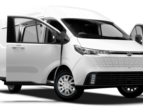 Maxus eDeliver 7 L1H2 HQ Interior 2026 3Dモデル
