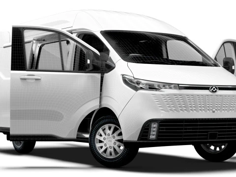 Maxus eDeliver 7 L1H2 HQ Interior 2026 3D Model