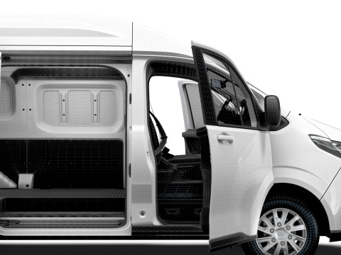 Maxus eDeliver 7 L1H2 HQ Interior 2026 3Dモデル