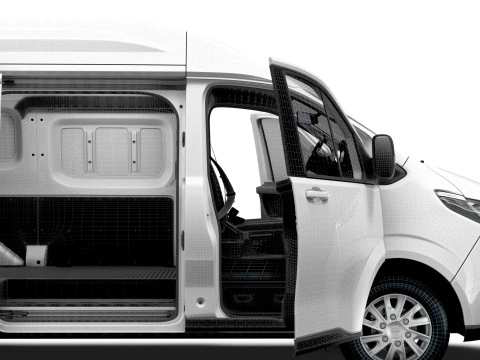 Maxus eDeliver 7 L1H2 HQ Interior 2026 3D Model