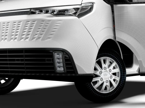 Maxus eDeliver 7 L1H2 HQ Interior 2026 3D Model
