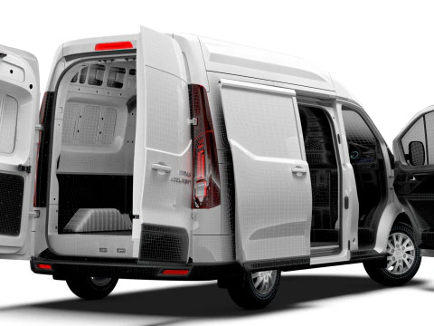 Maxus eDeliver 7 L1H2 HQ Interior 2026 3D Model