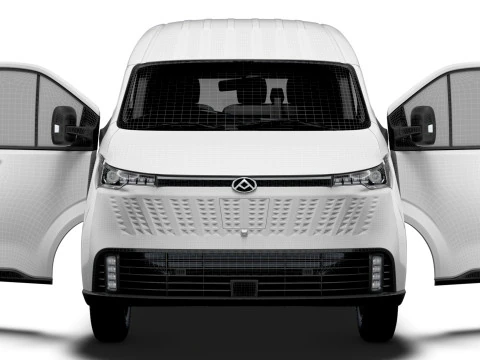 Maxus eDeliver 7 L1H2 HQ Interior 2026 3D Model