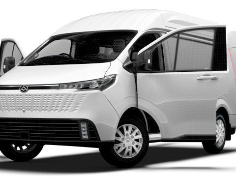 Maxus eDeliver 7 L1H2 HQ Interior 2026 3Dモデル