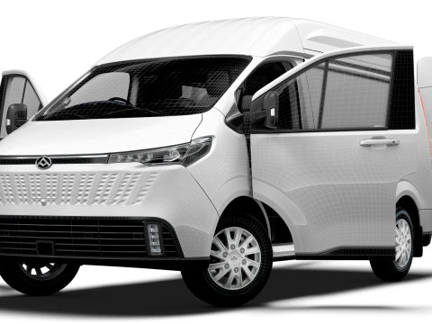Maxus eDeliver 7 L1H2 HQ Interior 2026 3D Model