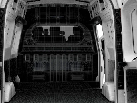 Maxus eDeliver 7 L1H2 HQ Interior 2026 3D Model