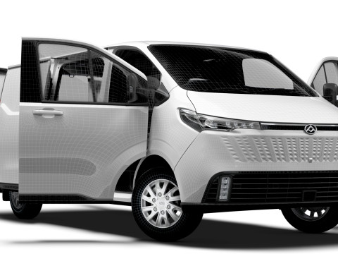 Maxus eDeliver 7 L2H1 HQ Interior 2026 3D Model