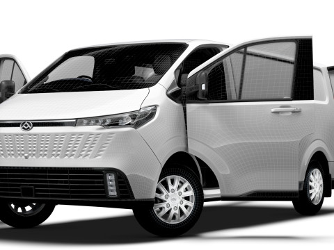Maxus eDeliver 7 L2H1 HQ Interior 2026 3D Model