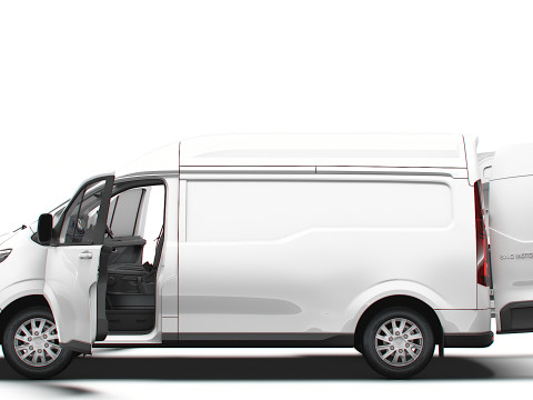 Maxus eDeliver 7 L2H2 HQ Interior 2026 3D Model
